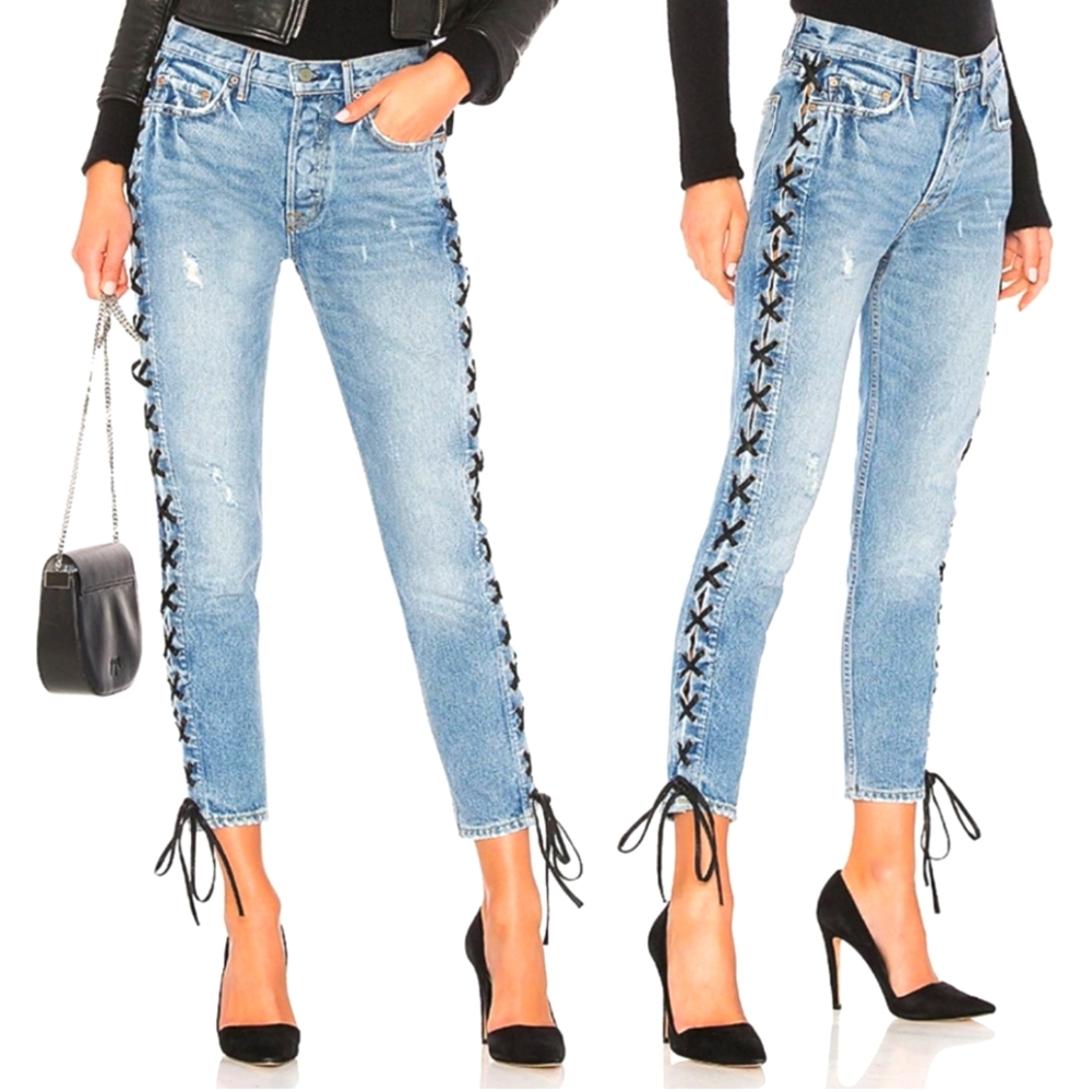 GRLFRND Karolina High-Rise Skinny Jean
